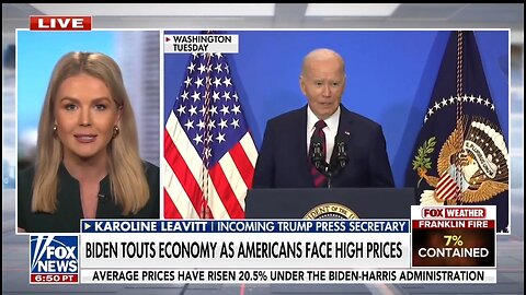 Trump Press Secretary: Biden is Desperately Trying To Reframe His Legacy