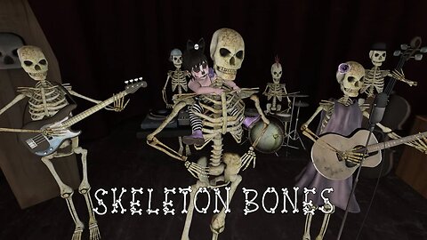 Lois Zucek & Gary Earl - Skeleton Bones (Unofficial Video) 💀🎃