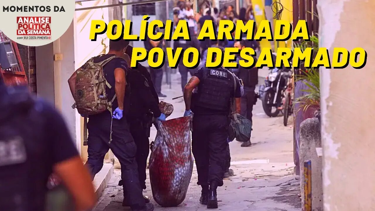 A política desarmamentista de Lula significa: povo desarmado, polícia armada | Momentos