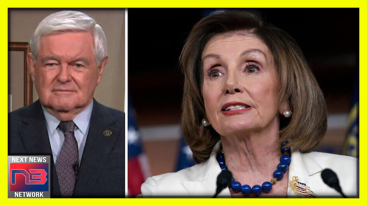 Gingrich Lays the SMACKDOWN on Pelosi with Confession She Didn’t Want Anyone to Know