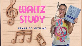 Flute Practice With Me | Lesson 38 - Waltz Study | Rubank Elementary Method For Flute