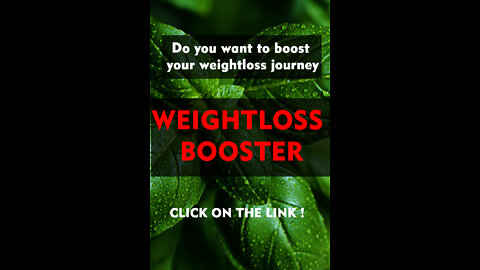 HOW TO BOOST YOUR WEIGHT LOSS JOURNEY