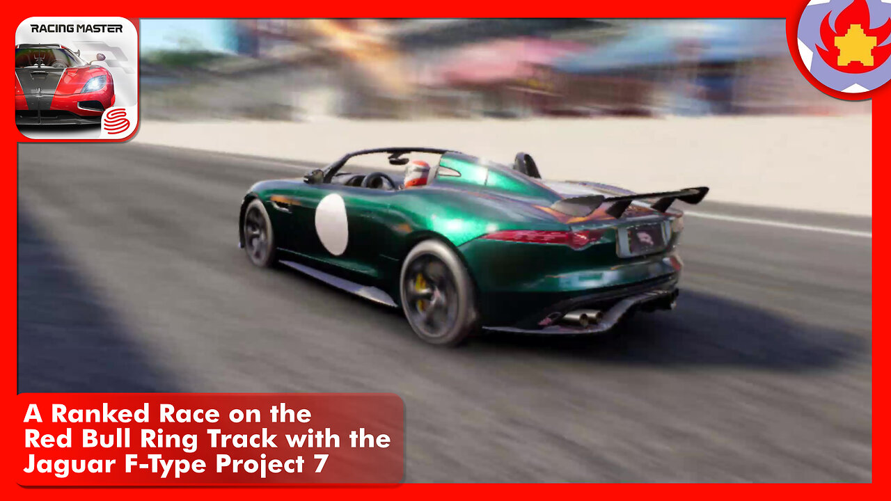 A Ranked Race on the Red Bull Ring Track with the Jaguar F-Type Project 7 | Racing Master