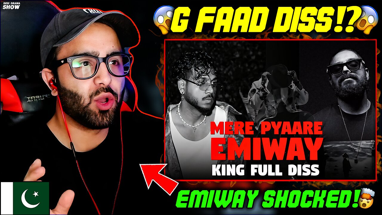 Pakistani Reacts to KING - Mere Pyaare Emiway | KING DISSED EMIWAY! 🤯