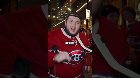 Habs fan: "Brad Marchand is a..." 🤣