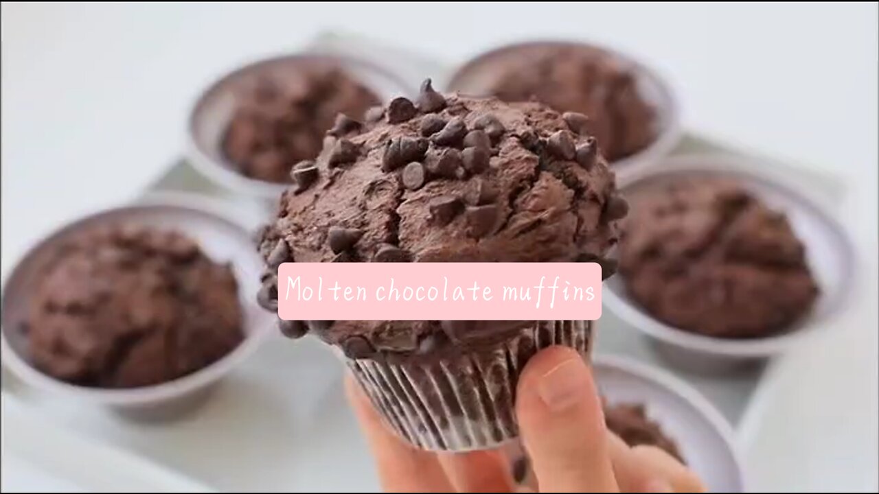 Homemade Chocolate Muffins