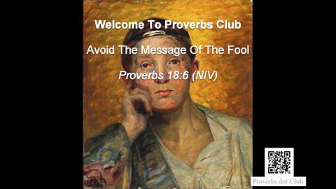 Avoid The Message Of The Fool - Proverbs 18:6