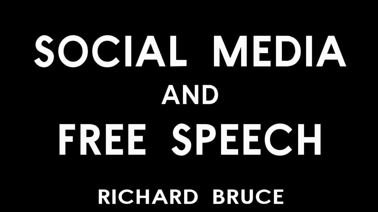 Social Media and Free Speech
