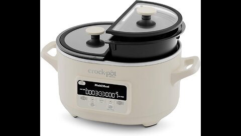 Crock-Pot MultiMeal Multicooker and Programmable Slow Cooker with Bake Function