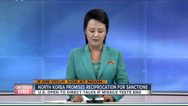 North Korea promises reciprocation for sanctions