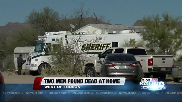 Two men found dead in a home west of Tucson