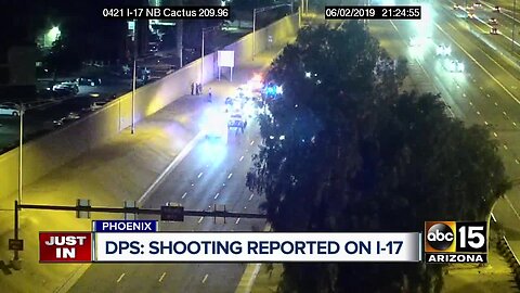 DPS investigating possible road rage shooting on I-17