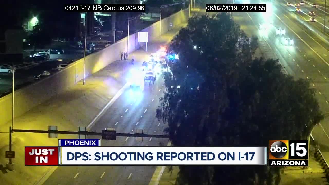 DPS investigating possible road rage shooting on I-17