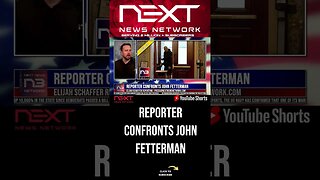 Reporter Confronts John Fetterman #shorts