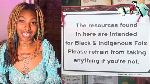 Minneapolis Food Pantry, DENYING service to white people