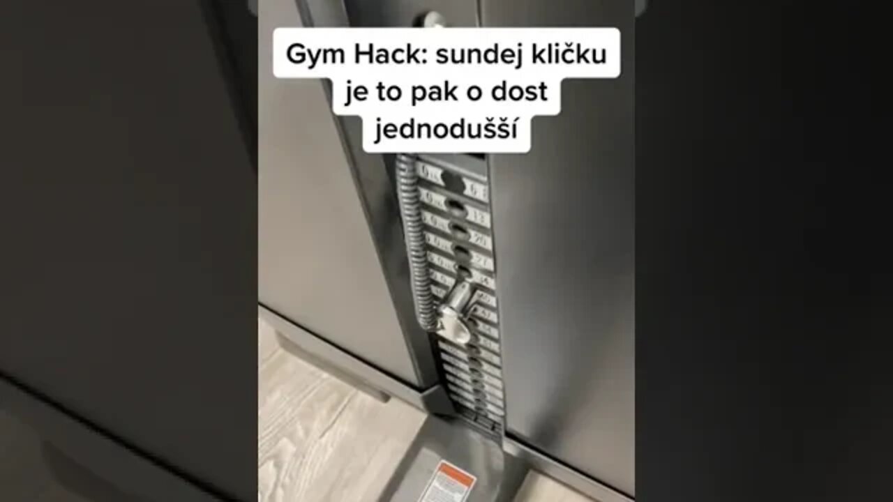 GymHack: Sundej kličku, je to pak o hodně jeddnodušší 🤣🤣