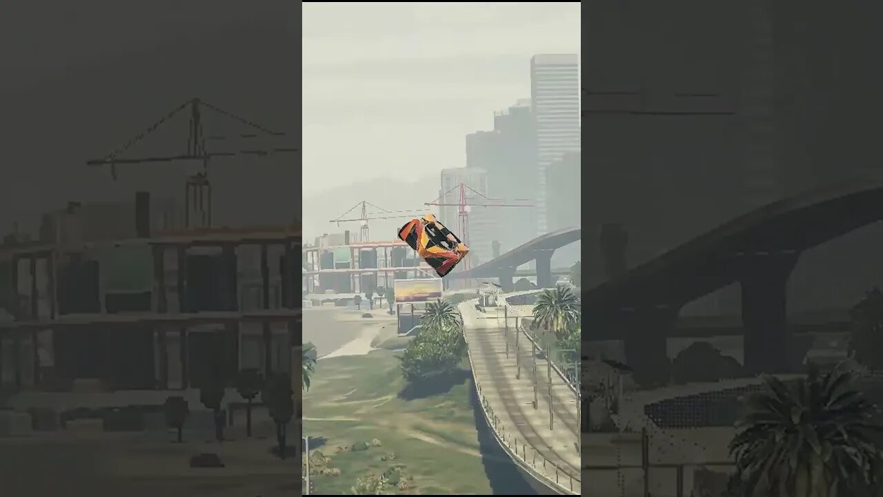 GTA 5 Epic Stunt 😂 #gta #gta5 #gaming