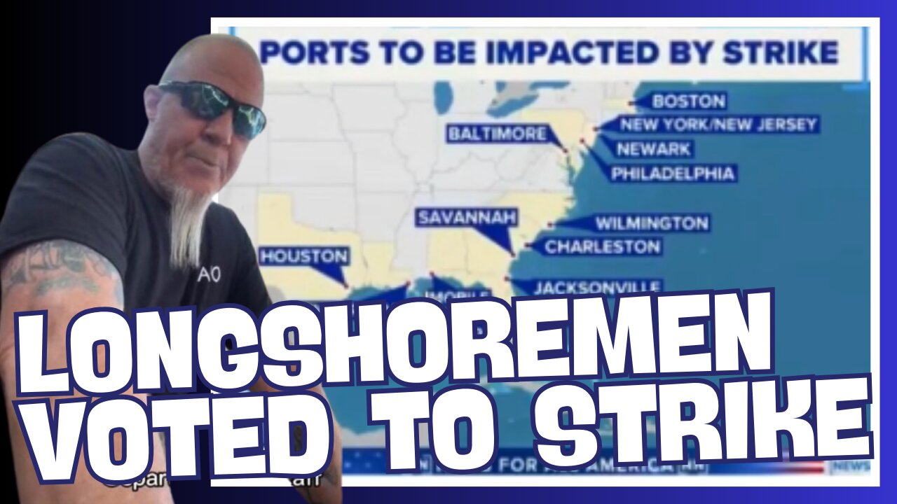 Longshoremen Voted to Strike: 85,000 dockworkers from Maine to Texas