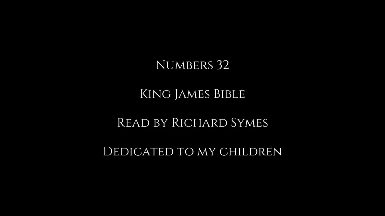 Numbers 32