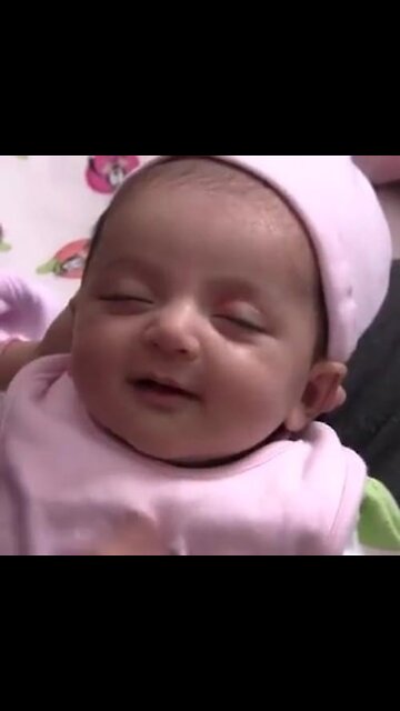 Cute Baby Smiling - Priceless Moment