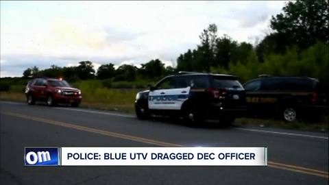 Police: DEC officer has been dragged behind UTV