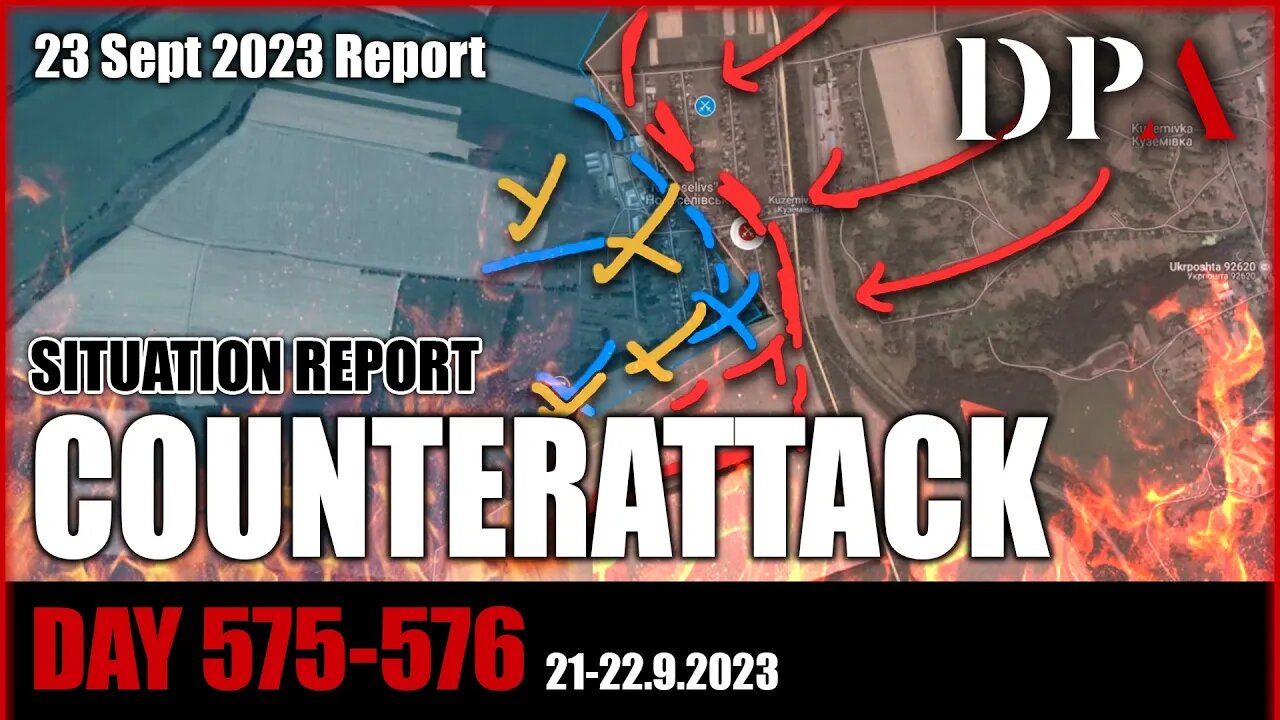 RUSSIA STRIKES BACK - Ukraine SITREP D575-576