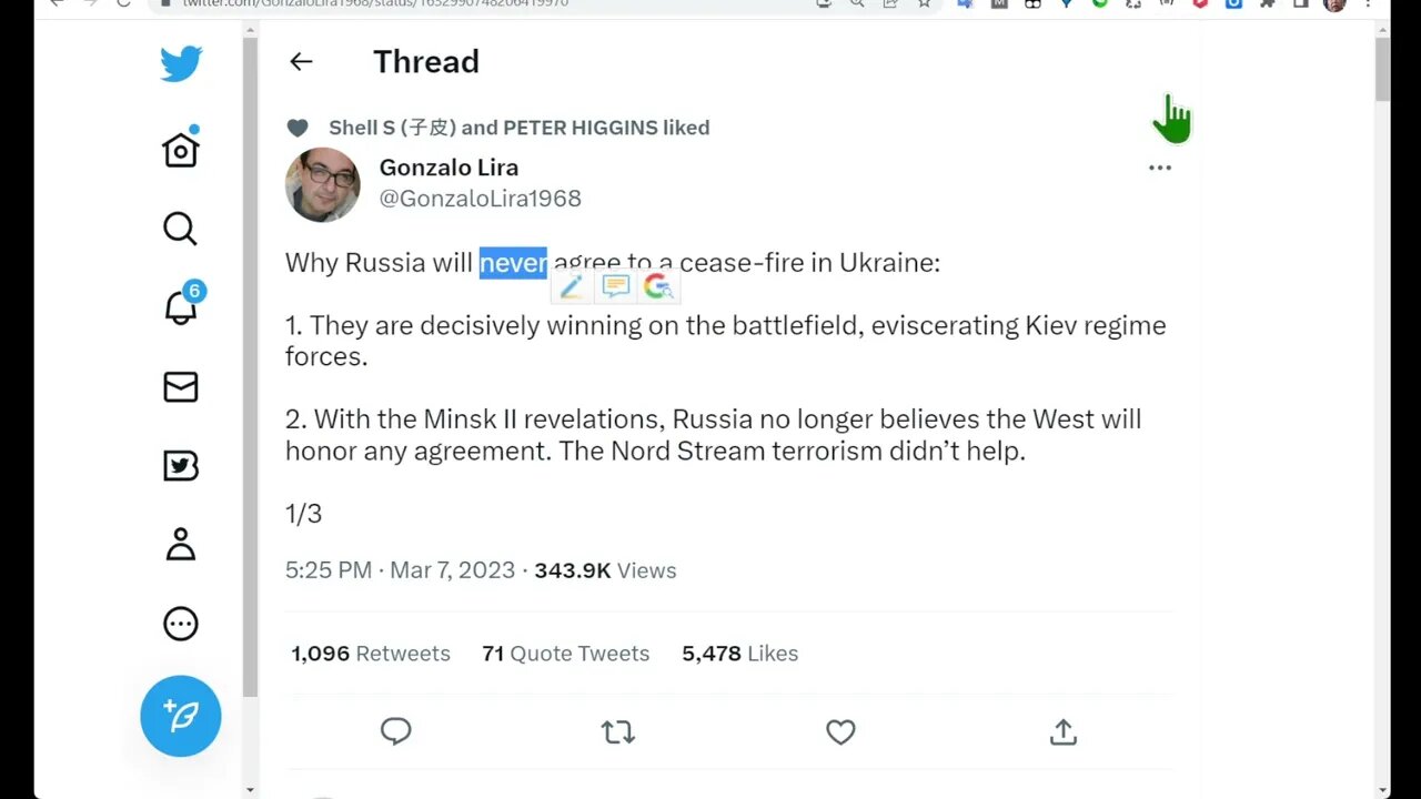 俄羅斯永遠不會同意在烏克蘭停火？