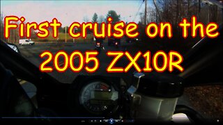 Vee, Bill and Me ride, first cruise on the 2005 ZX10R