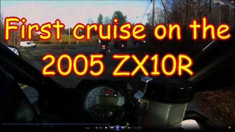 Vee, Bill and Me ride, first cruise on the 2005 ZX10R