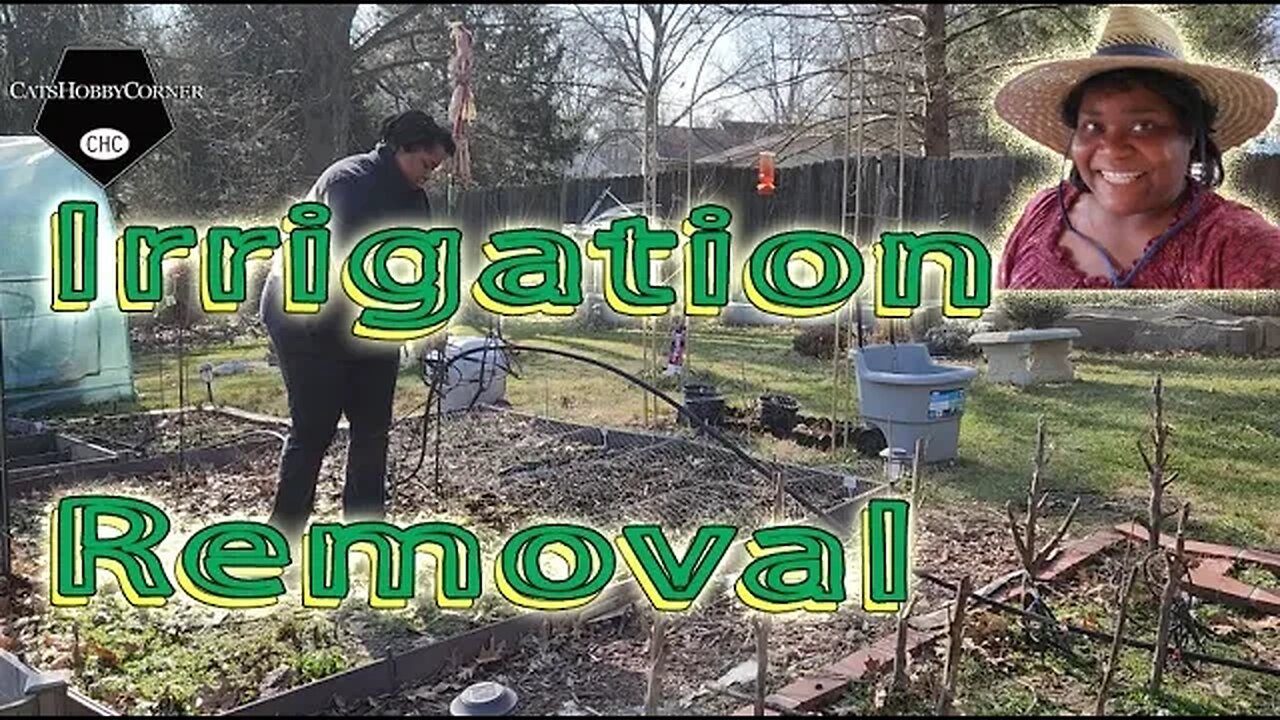 Irrigation Removal for Spring Setup