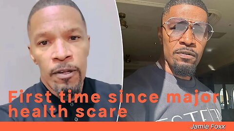 Actor Jamie Foxx, I Am On My Way Back