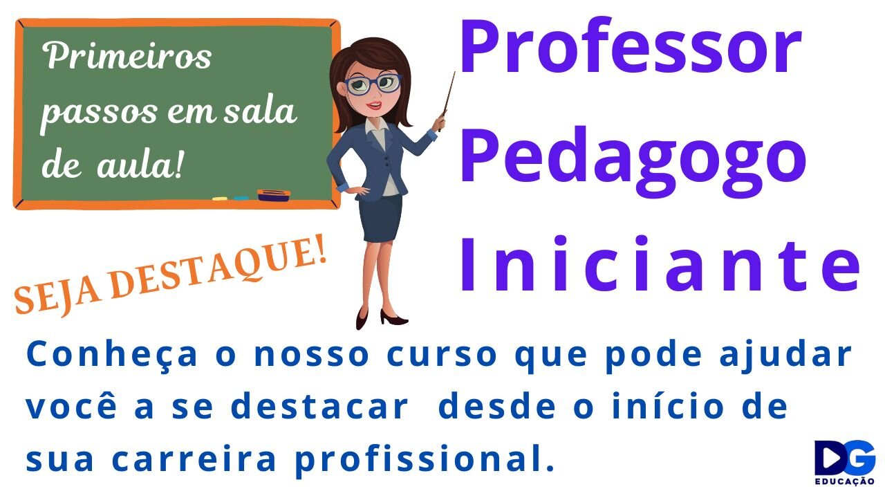 Curso Para Professor Pedagogo Iniciante