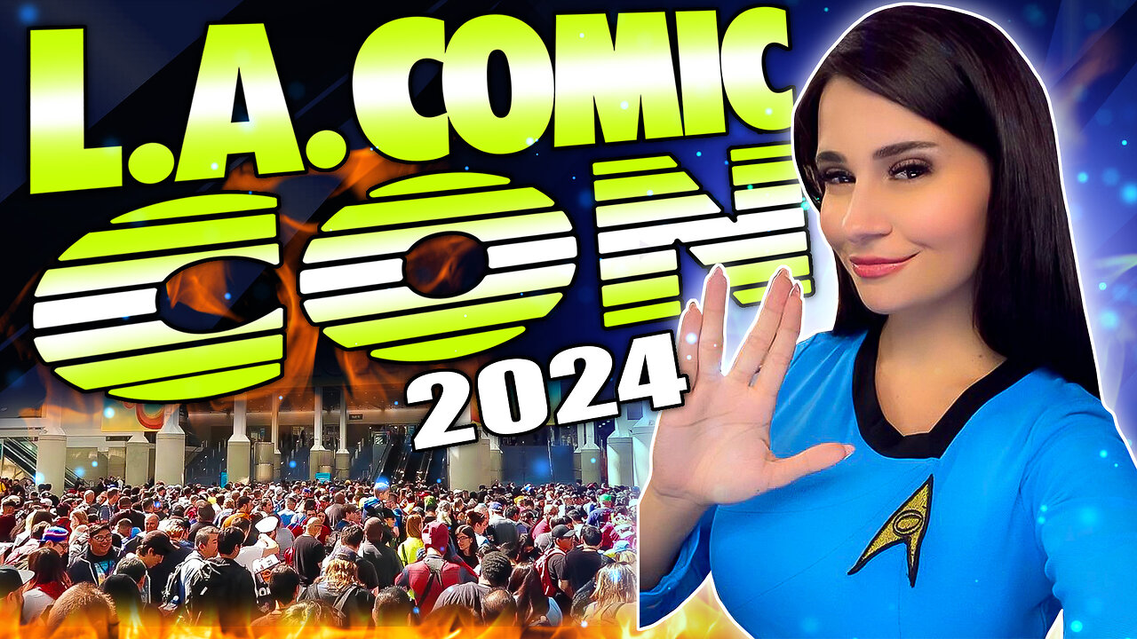 My ADVENTURES at L.A.ComicCon 2024!