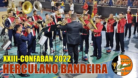 BANDA MARCIAL HERCULANO BANDEIRA 2022 NO CONFABAN 2022 - CONCURSO DE FANFARRAS E BANDAS DO GINÁSIO