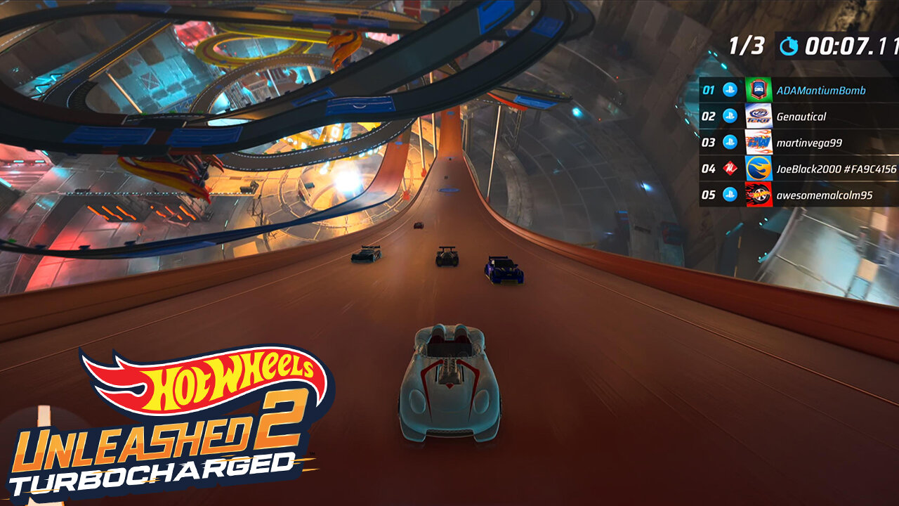 PS5 | Hot Wheels Unleashed 2: Turbocharged | Glory Chaser - 4 Track Online Multiplayer Comp.