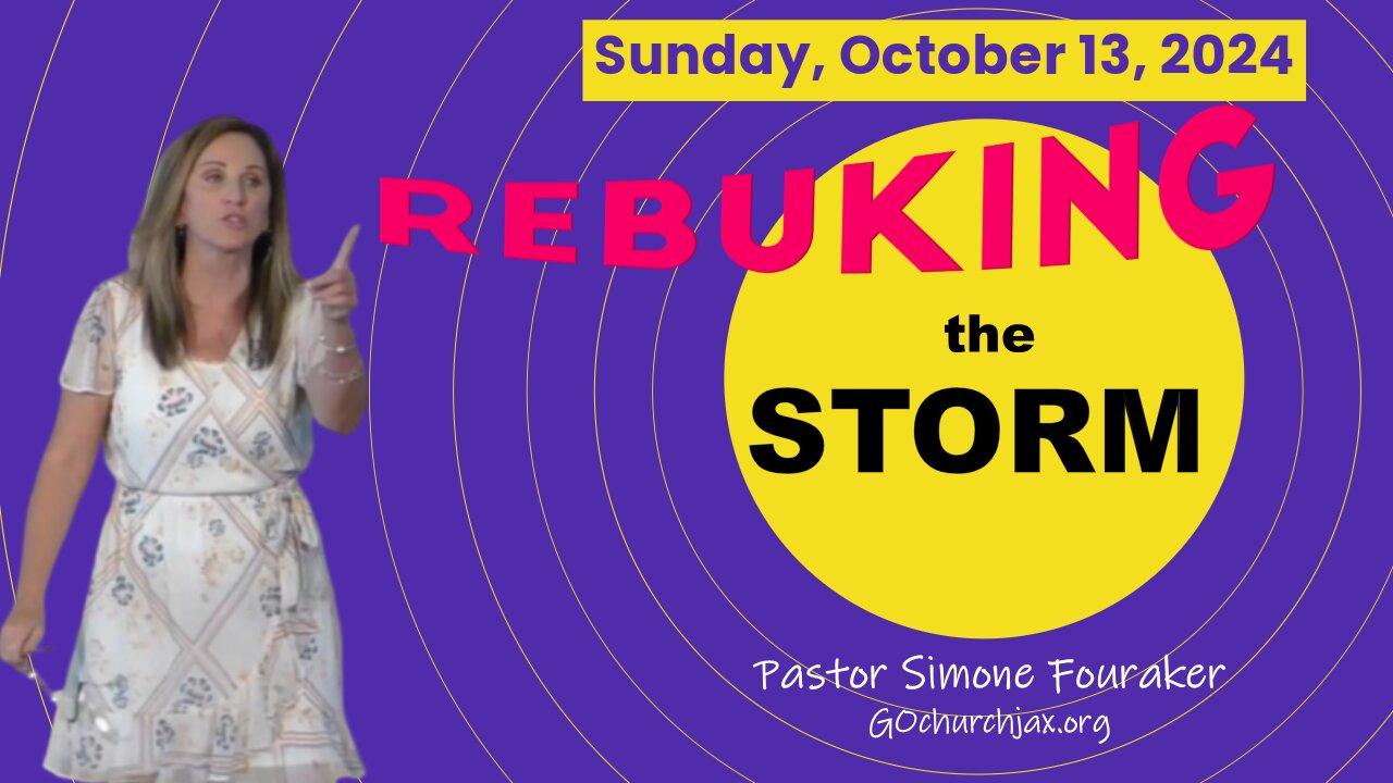 Rebuking the Storm: Pastor Simone Fouraker