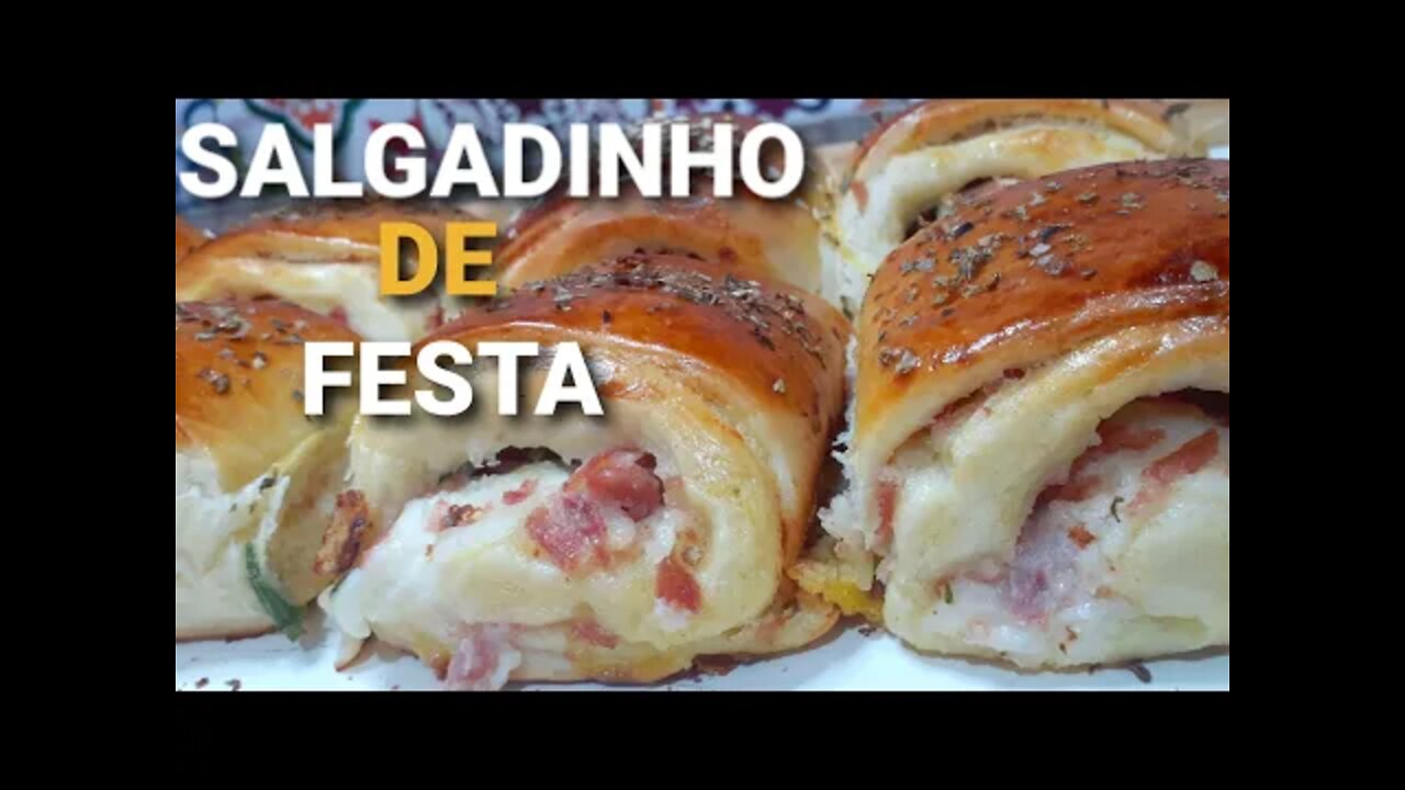 salgadinho de festa