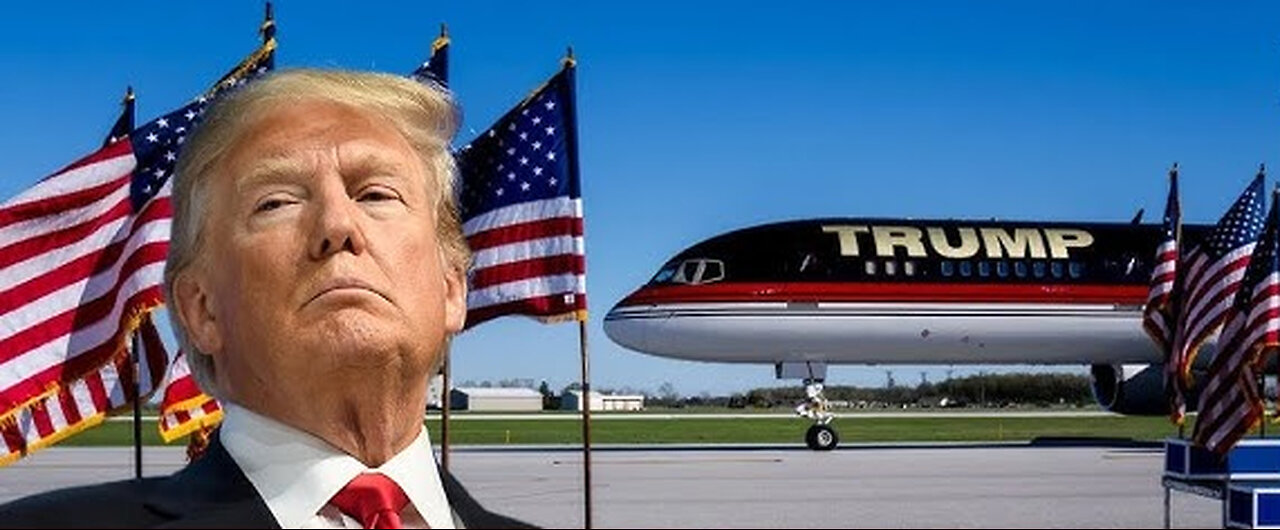 Donald Trump's Plane made an Emergency Landing