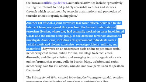 Biden POWER GRAB—Feds Want to Spy on CHATROOMS to Track Intelligence Leaks: Robby Soave