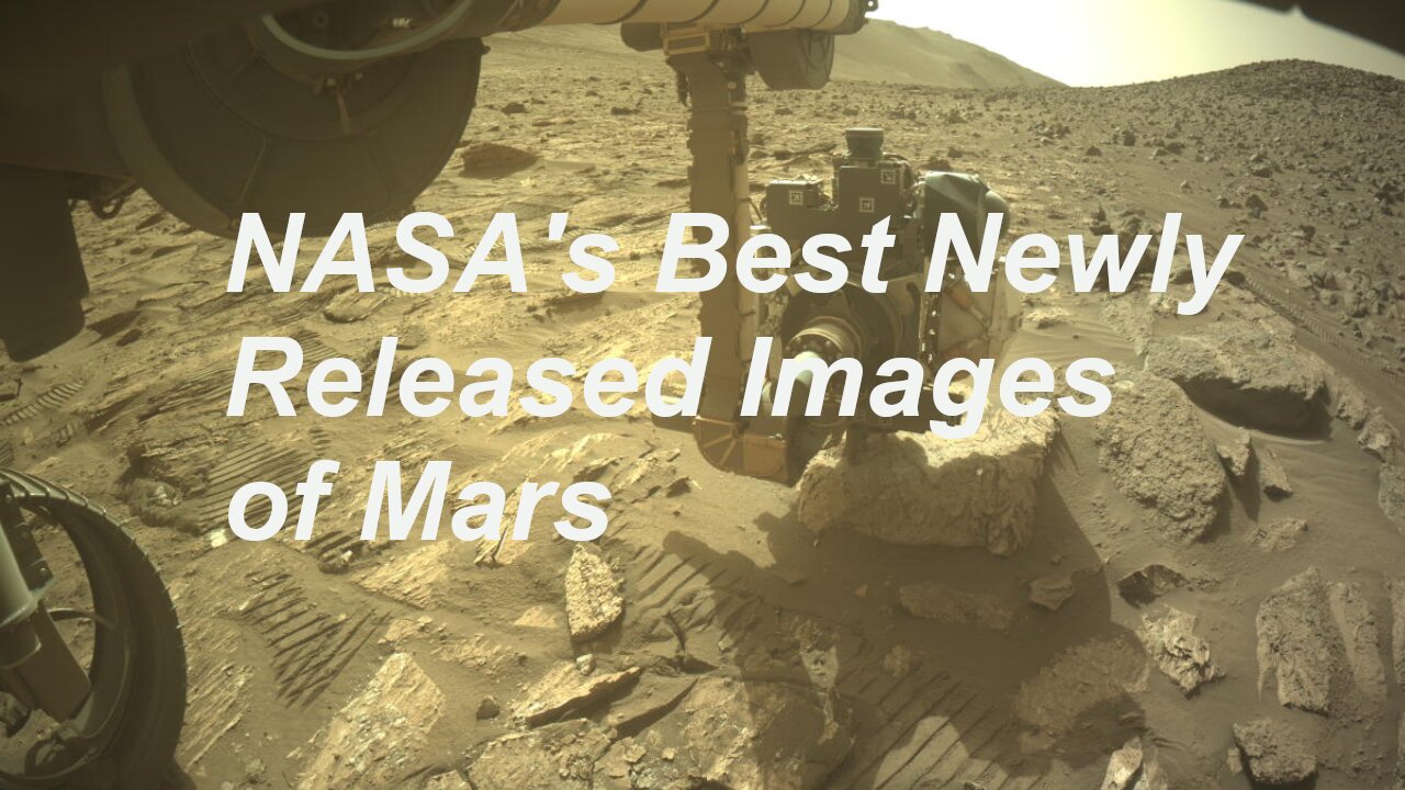 NASA's Best Newly Released Images of Mars July, 2024