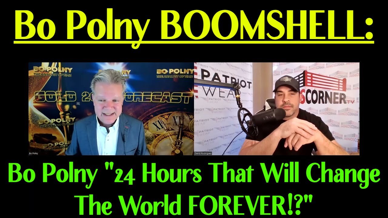 Bo Polny BOOMSHELL: "24 Hours That Will Change The World FOREVER!?"