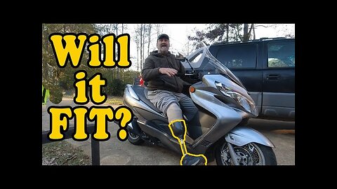 Suzuki Burgman - Will it Fit a Giant?