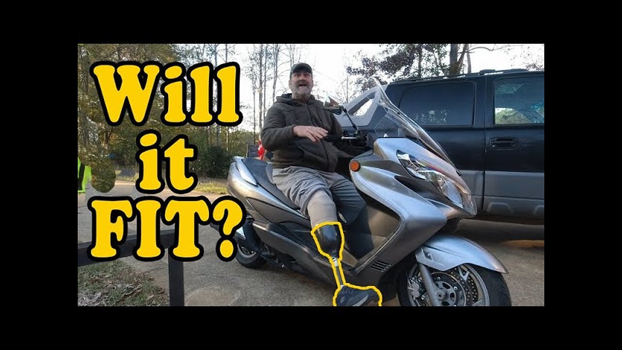 Suzuki Burgman - Will it Fit a Giant?