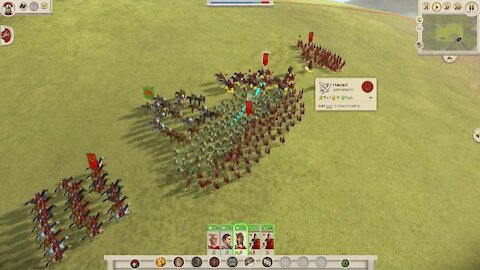 Total-War Rome Julii part 6, Out maneuvered