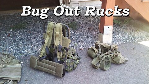 Bug Out Rucks, Alice & '64 Pattern Canadian Rucksacks!