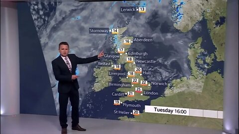 BBC News at Ten - New Studio - Weather and Closing