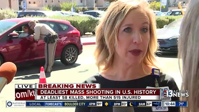 UMC Trauma press briefing after Las Vegas mass shooting