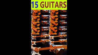 15 Guitars By Gene Petty #Shorts