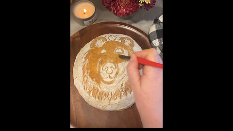 Bread Art: A Tribute to the Fattest Bear, Queen Grazer!