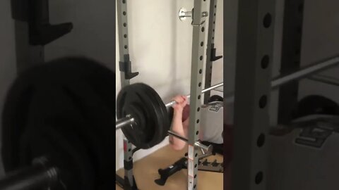 4x5 235 lbs bench press #shorts